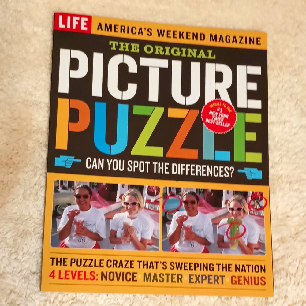 LIFE Magazine's ~ "The Original Picture Puzzle Can You Spot the Differences?"